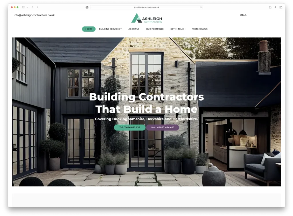 ashleigh contractors buckinghamshire